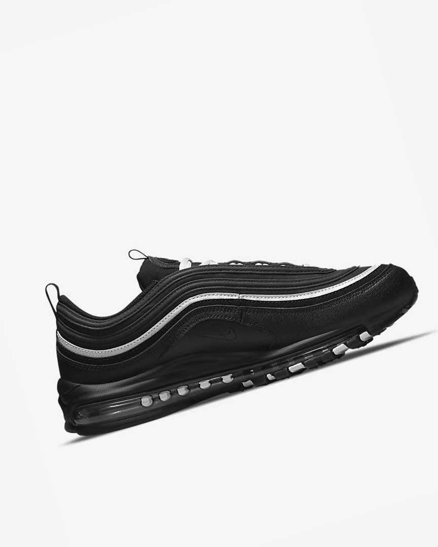 Nike Air Max 97 Fritidssko Herre Svarte Rød Hvite Svarte | NO2895