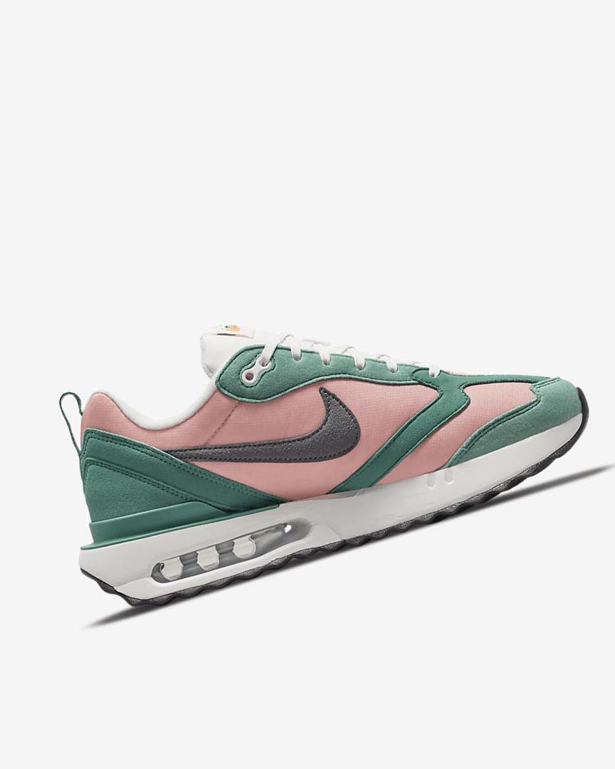 Nike Air Max Dawn Joggesko Dame Rød Rosa Hvite Grå | NO2844