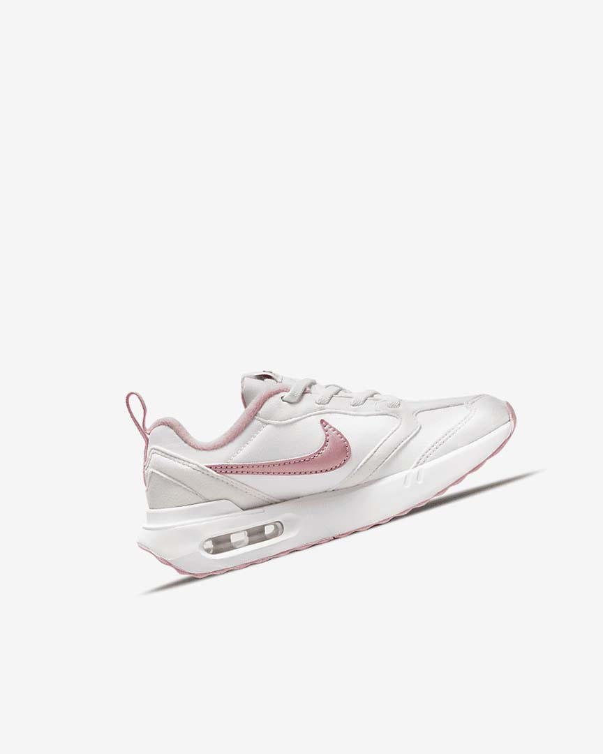 Nike Air Max Dawn Joggesko Gutt Hvite Hvite Svarte Rosa | NO3019