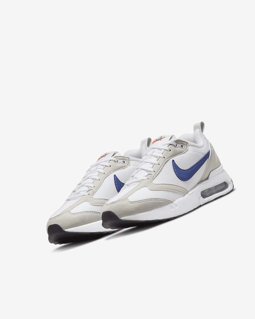 Nike Air Max Dawn Joggesko Gutt Hvite Lyse Beige Svarte Kongeblå | NO3004