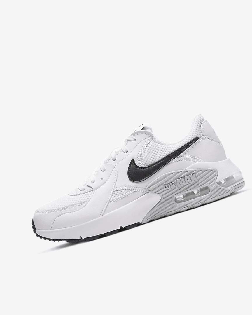 Nike Air Max Excee Joggesko Dame Hvite Platina Svarte | NO1174