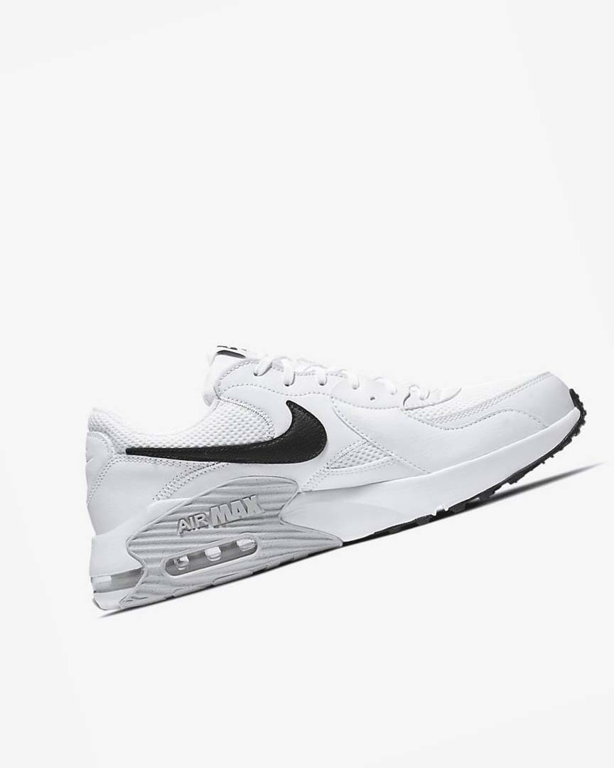 Nike Air Max Excee Joggesko Herre Hvite Platina Svarte | NO4831