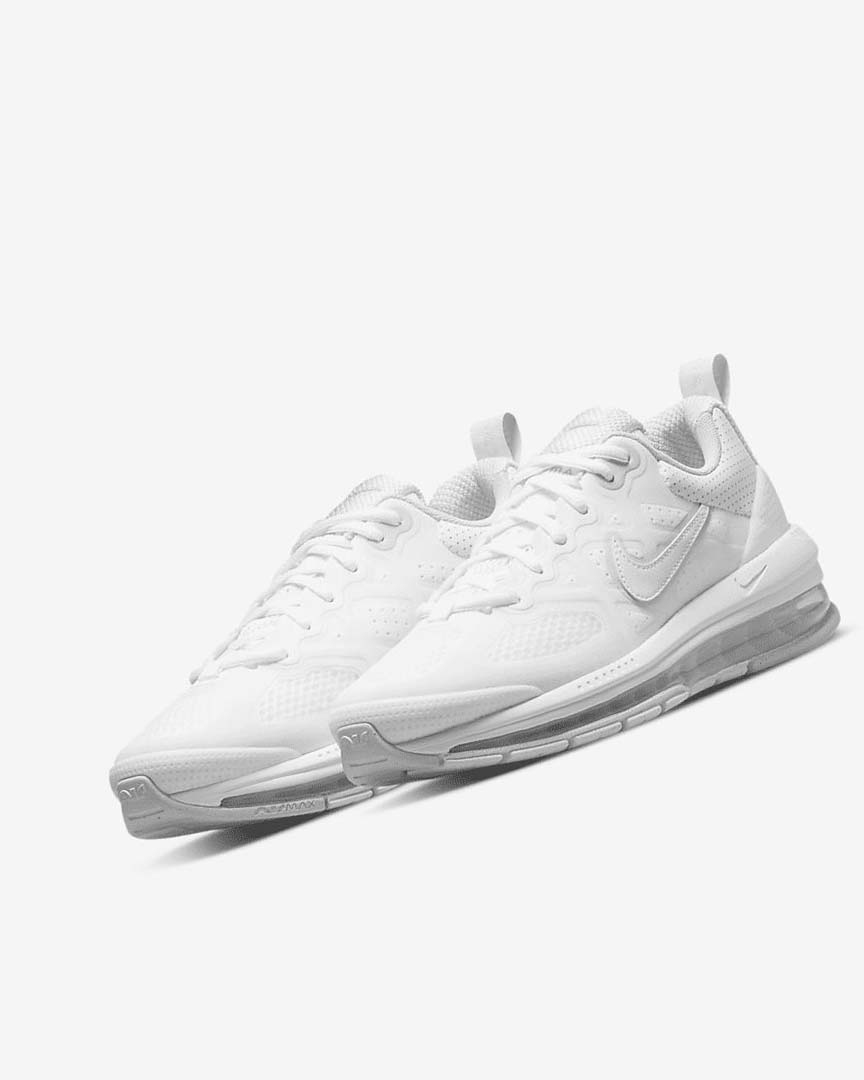 Nike Air Max Genome Fritidssko Dame Hvite Platina Hvite | NO4677