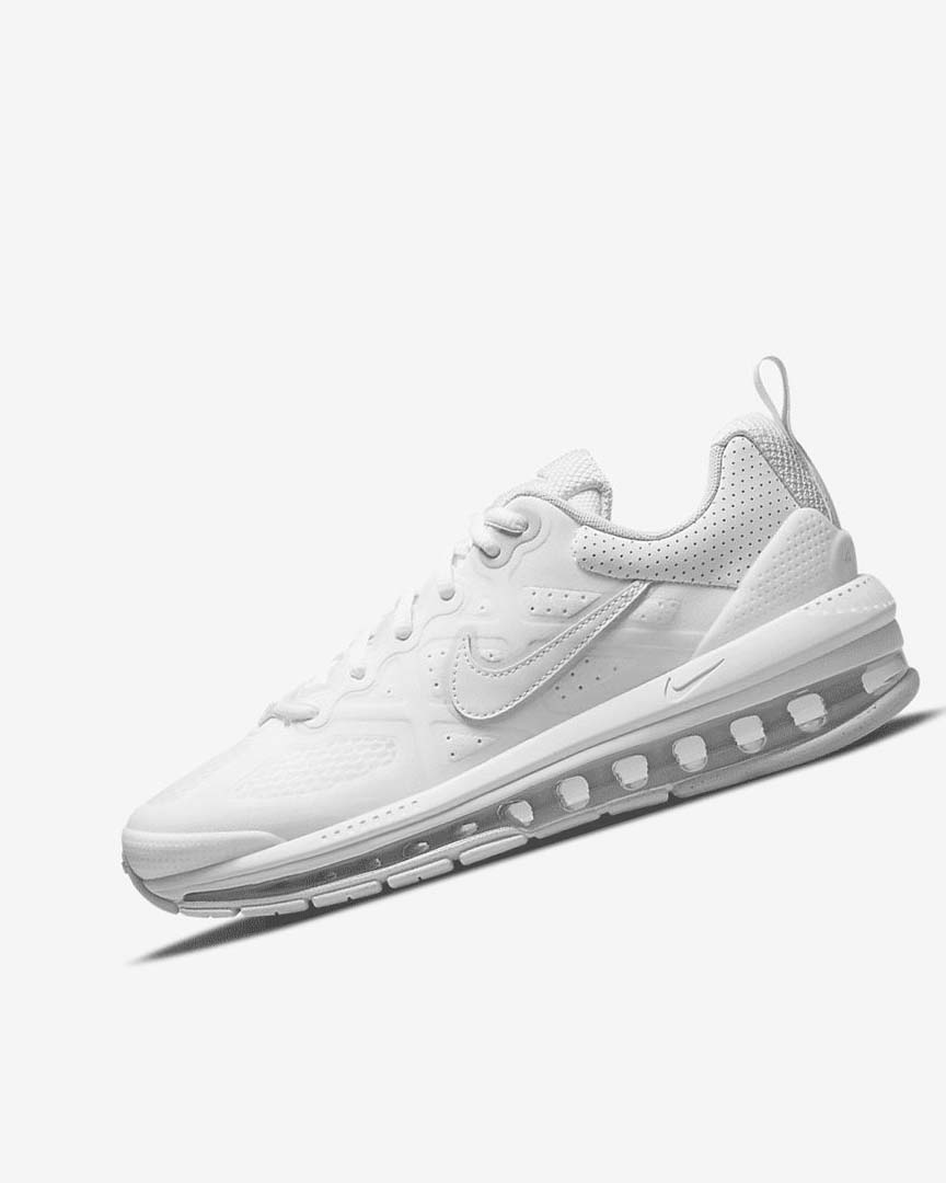 Nike Air Max Genome Fritidssko Dame Hvite Platina Hvite | NO4677