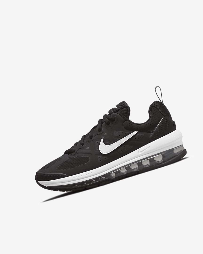 Nike Air Max Genome Fritidssko Gutt Svarte Mørke Grå Hvite | NO2945