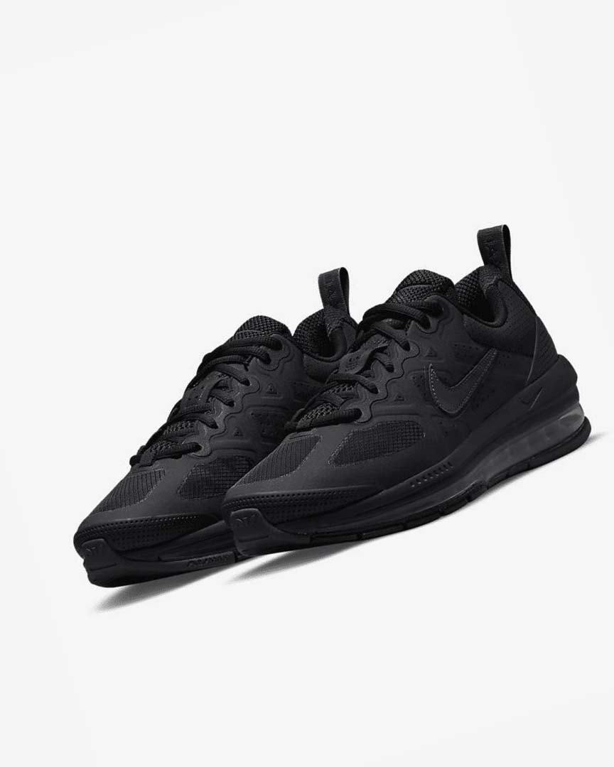 Nike Air Max Genome Fritidssko Herre Svarte Mørke Grå | NO2606