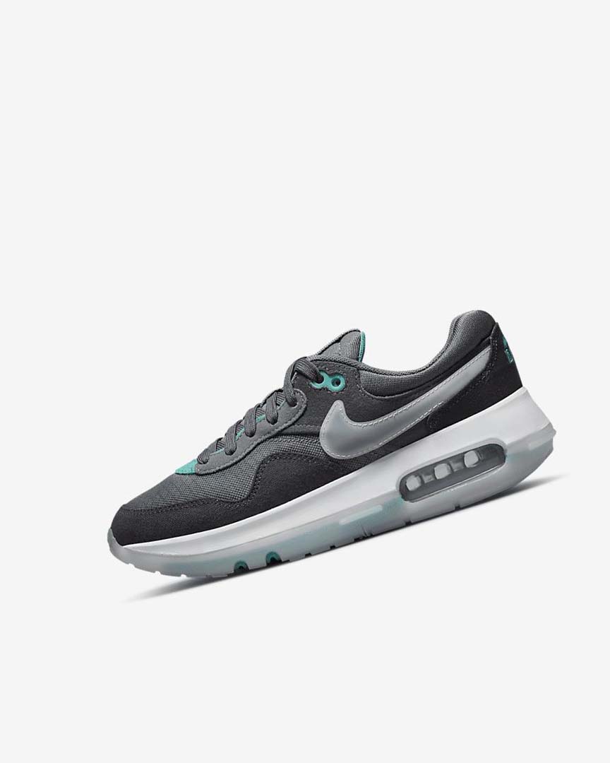 Nike Air Max Motif Sko Gutt Grå Turkis Mørke Grå Svarte | NO4816