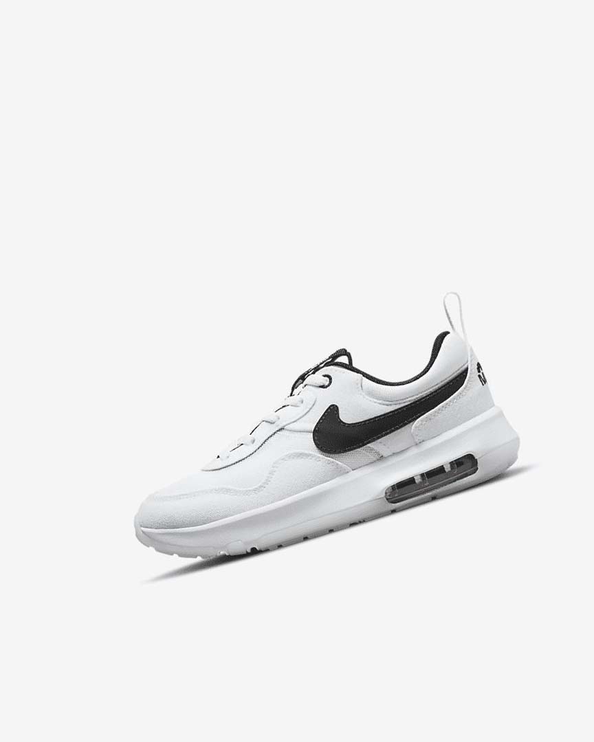 Nike Air Max Motif Sko Gutt Hvite Hvite Svarte | NO2218