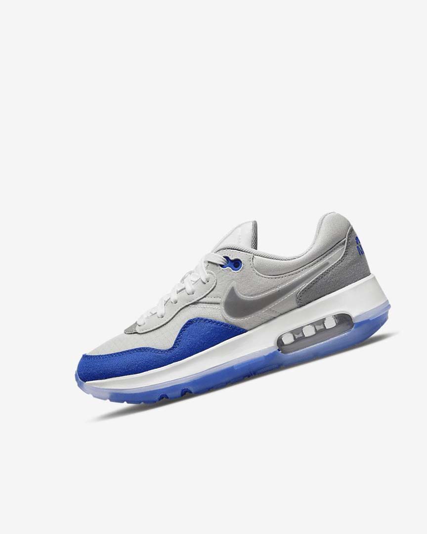 Nike Air Max Motif Sko Gutt Kongeblå Grå Svarte | NO4793