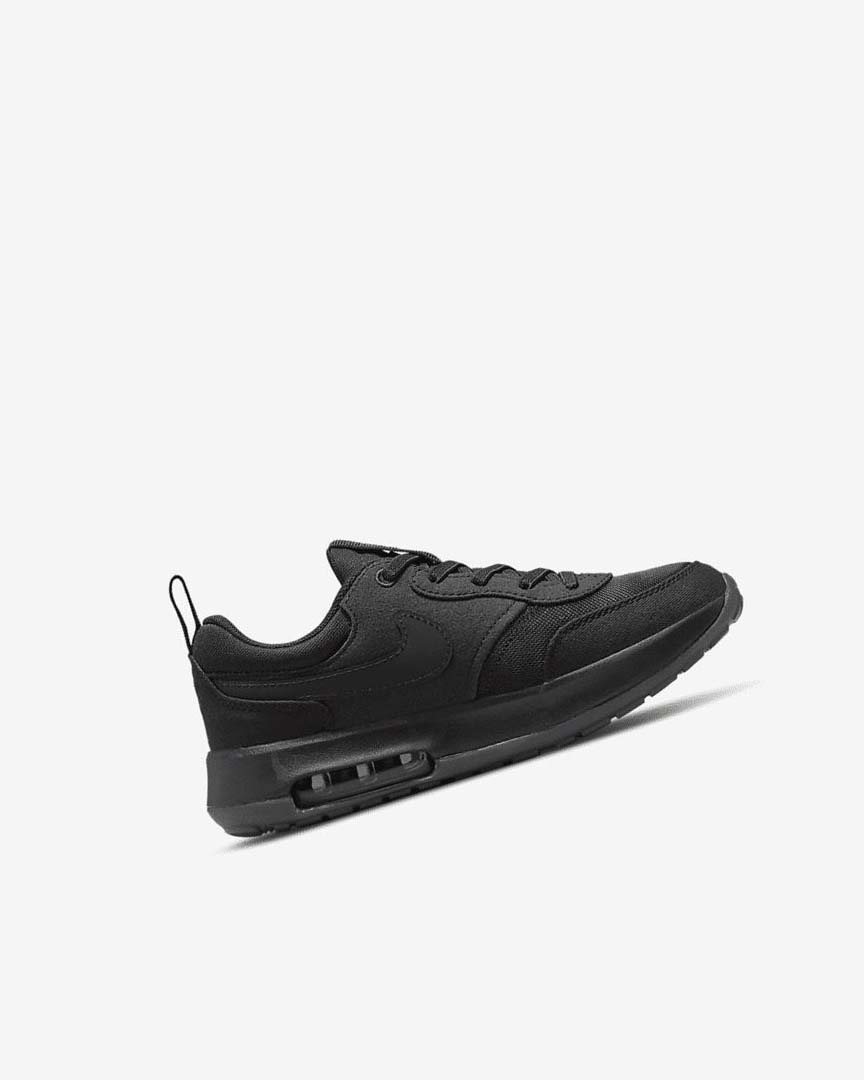 Nike Air Max Motif Sko Gutt Svarte Mørke Grå Svarte | NO5005