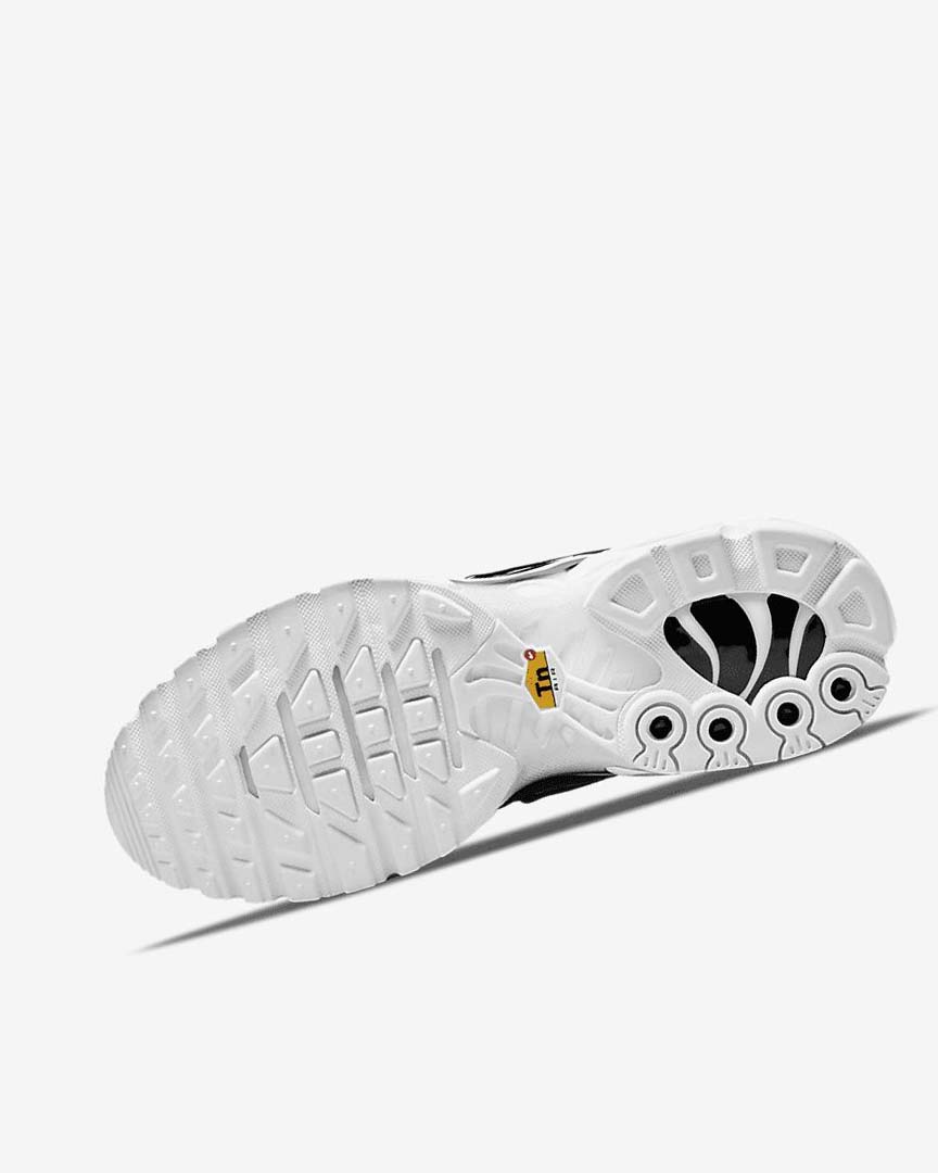 Nike Air Max Plus Joggesko Dame Svarte Hvite Svarte | NO4842