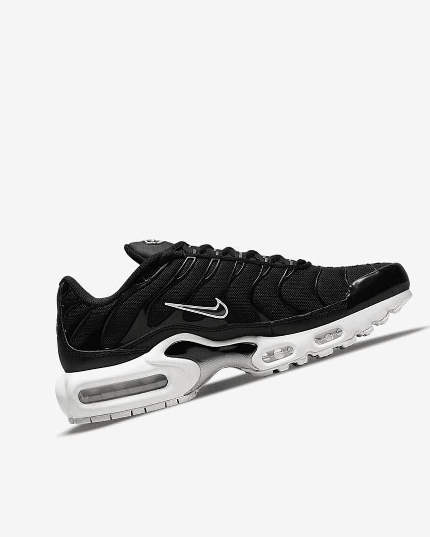 Nike Air Max Plus Joggesko Dame Svarte Hvite Svarte | NO4842