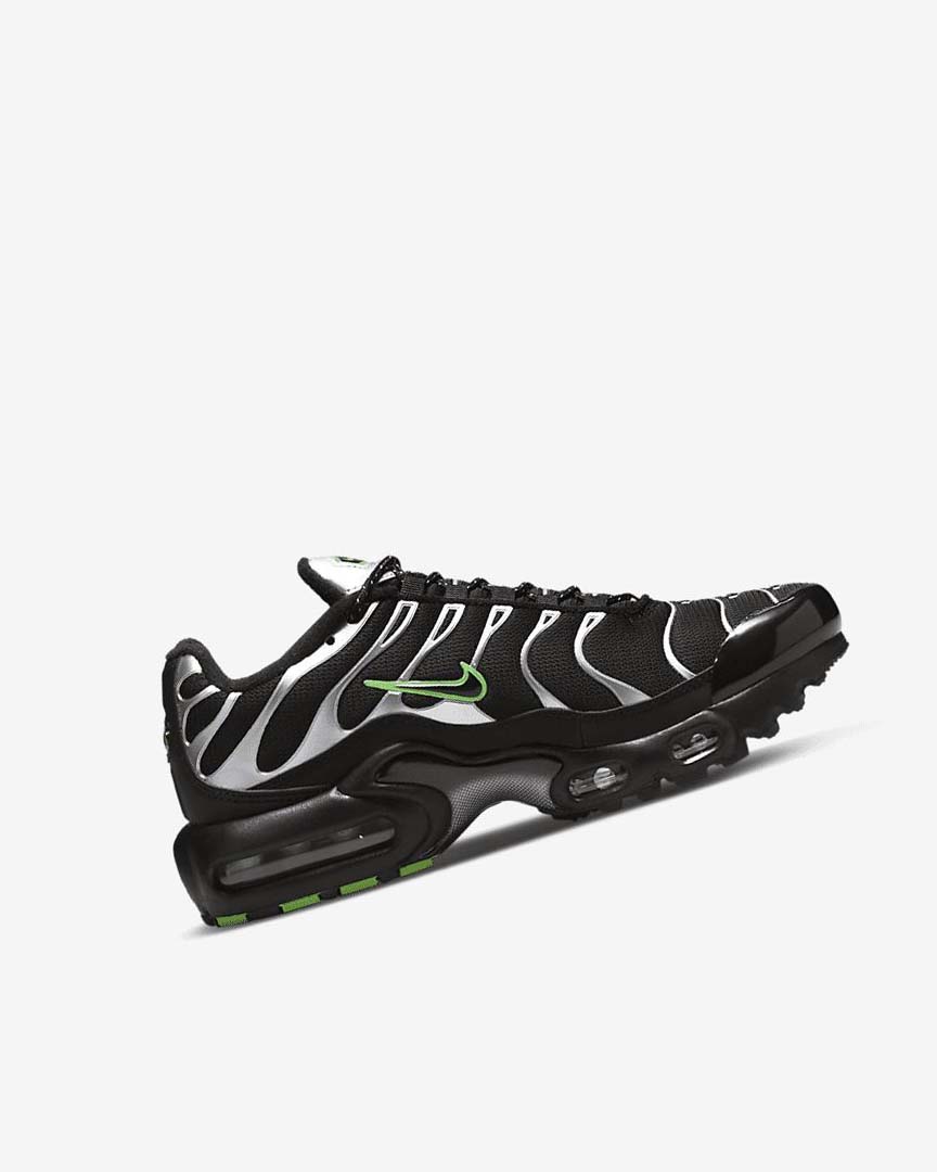 Nike Air Max Plus Joggesko Gutt Svarte Grønn Metal Sølv Svarte | NO5430