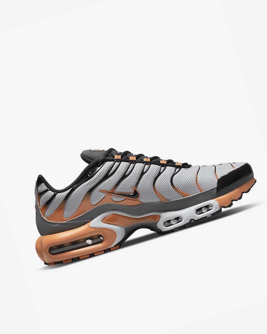 Nike Air Max Plus Joggesko Herre Grå Grå Dyp Gul Svarte | NO2644