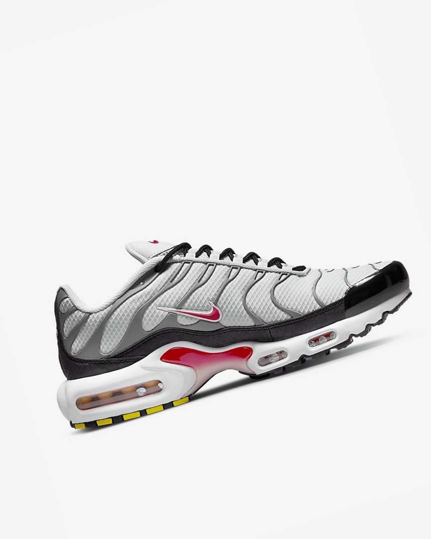 Nike Air Max Plus Joggesko Herre Grå Svarte Rød | NO2404