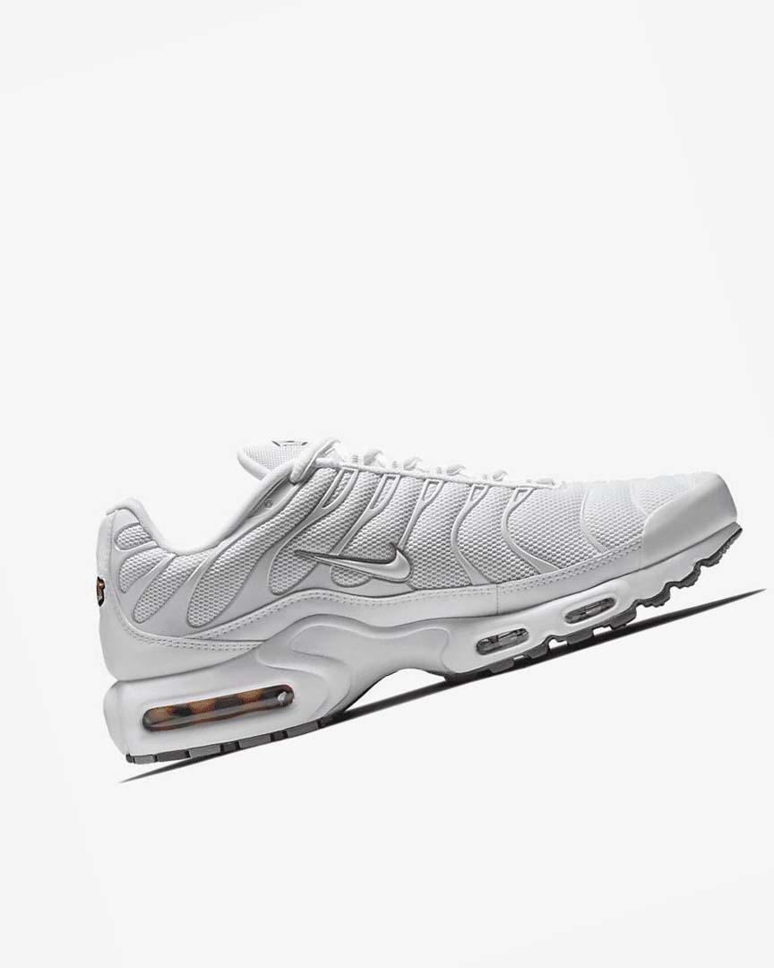 Nike Air Max Plus Joggesko Herre Hvite Svarte Grå Hvite | NO5195