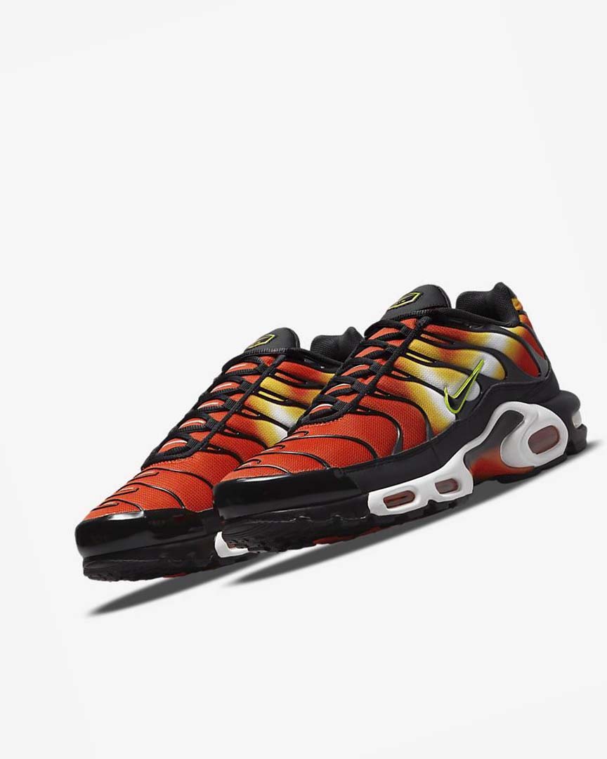 Nike Air Max Plus Joggesko Herre Oransje Gull Svarte | NO3191