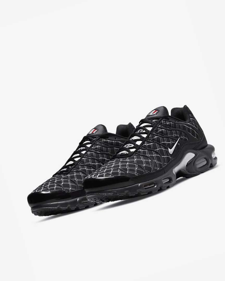 Nike Air Max Plus Joggesko Herre Svarte Blå Rød Hvite | NO4990