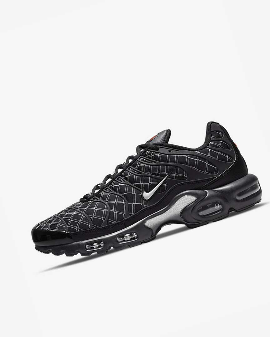 Nike Air Max Plus Joggesko Herre Svarte Blå Rød Hvite | NO4990