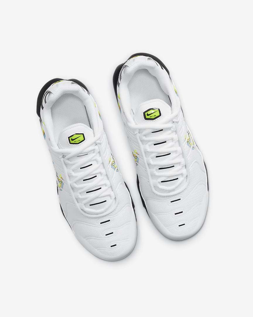 Nike Air Max Plus Joggesko Jente Hvite Grå Blå | NO4742