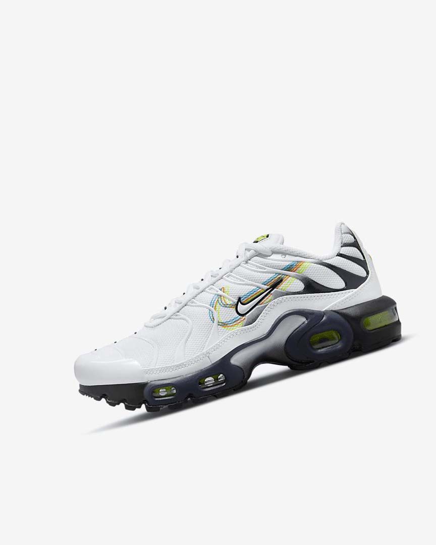 Nike Air Max Plus Joggesko Jente Hvite Grå Blå | NO4742