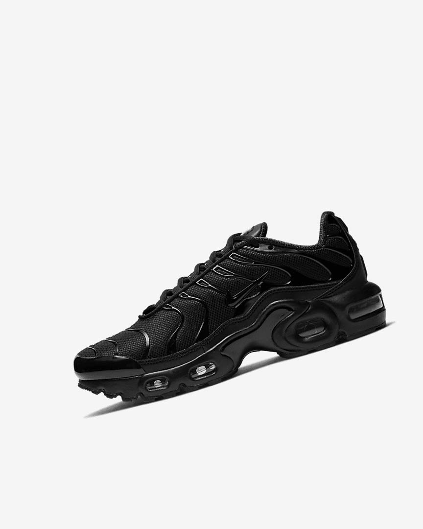 Nike Air Max Plus Joggesko Jente Svarte Svarte Svarte | NO3221