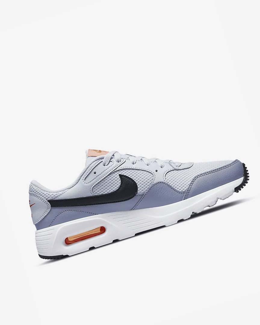 Nike Air Max SC Joggesko Herre Platina Hvite Svarte | NO1164