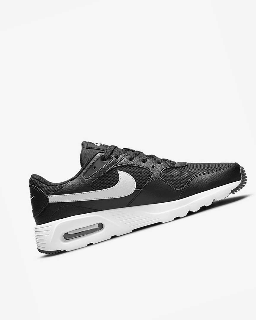 Nike Air Max SC Joggesko Herre Svarte Svarte Hvite | NO2599