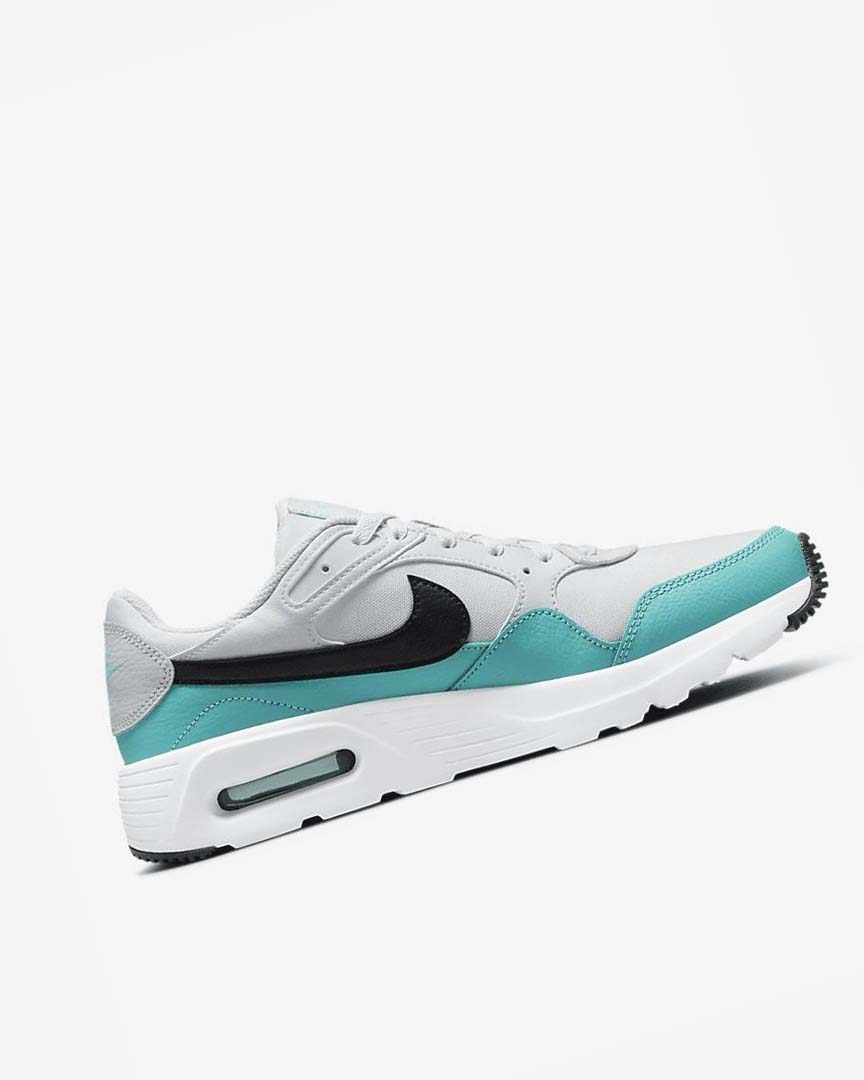 Nike Air Max SC Joggesko Herre Turkis Hvite Svarte | NO5536