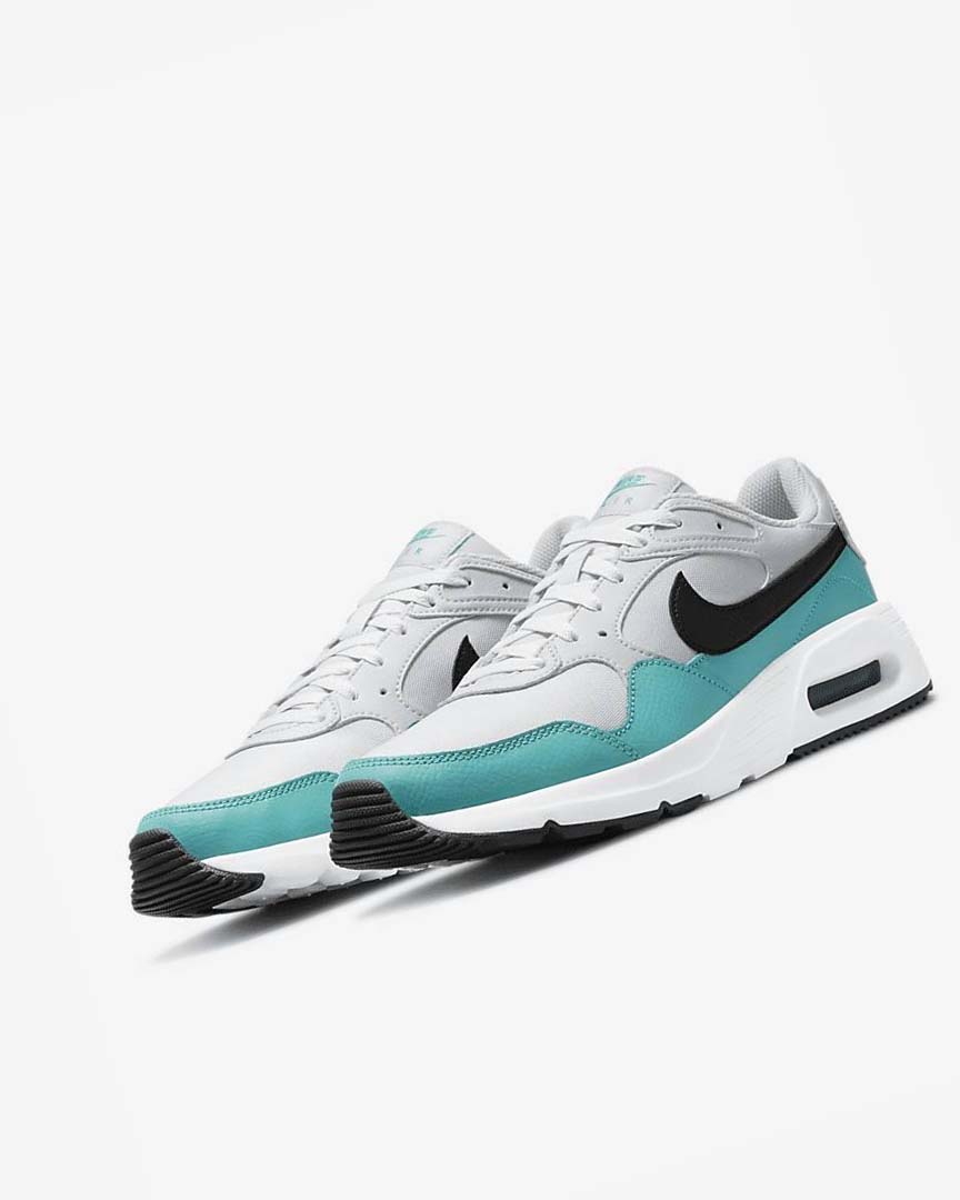 Nike Air Max SC Joggesko Herre Turkis Hvite Svarte | NO5536