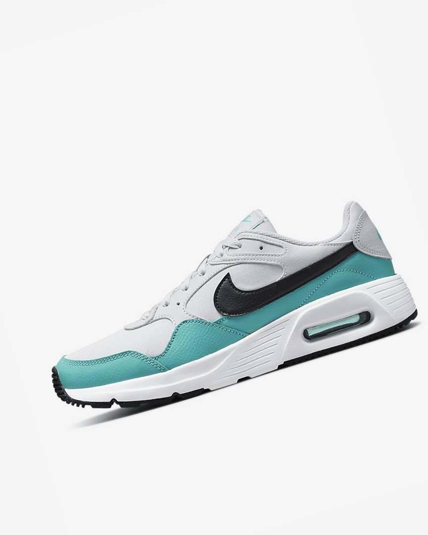 Nike Air Max SC Joggesko Herre Turkis Hvite Svarte | NO5536