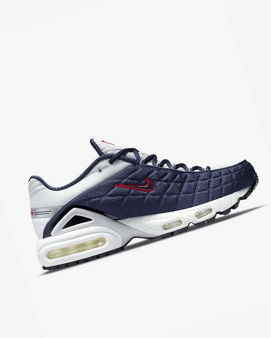 Nike Air Max Tailwind V SP Fritidssko Herre Marineblå Platina Hvite Rød | NO4937