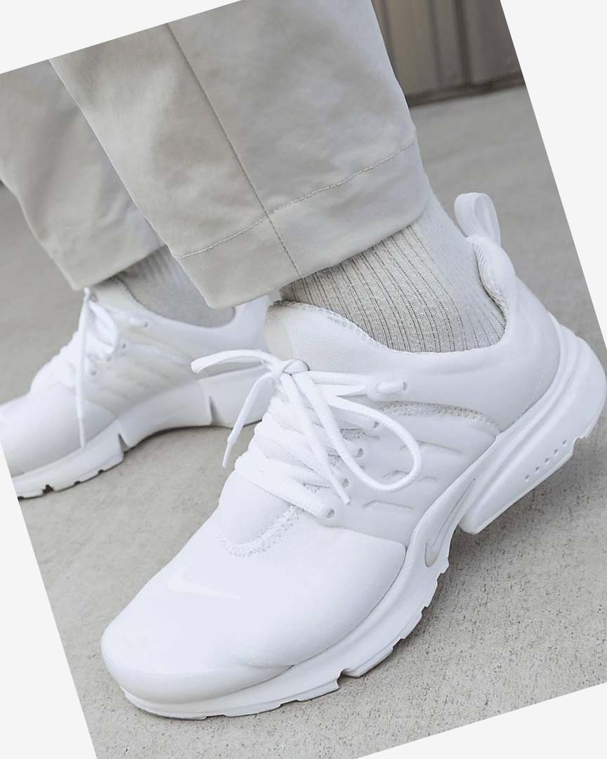 Nike Air Presto Joggesko Herre Hvite Platina | NO5118