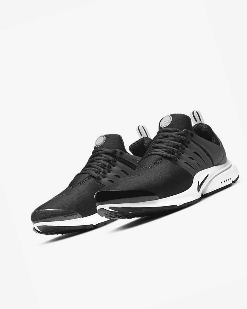 Nike Air Presto Joggesko Herre Svarte Hvite Svarte | NO5229