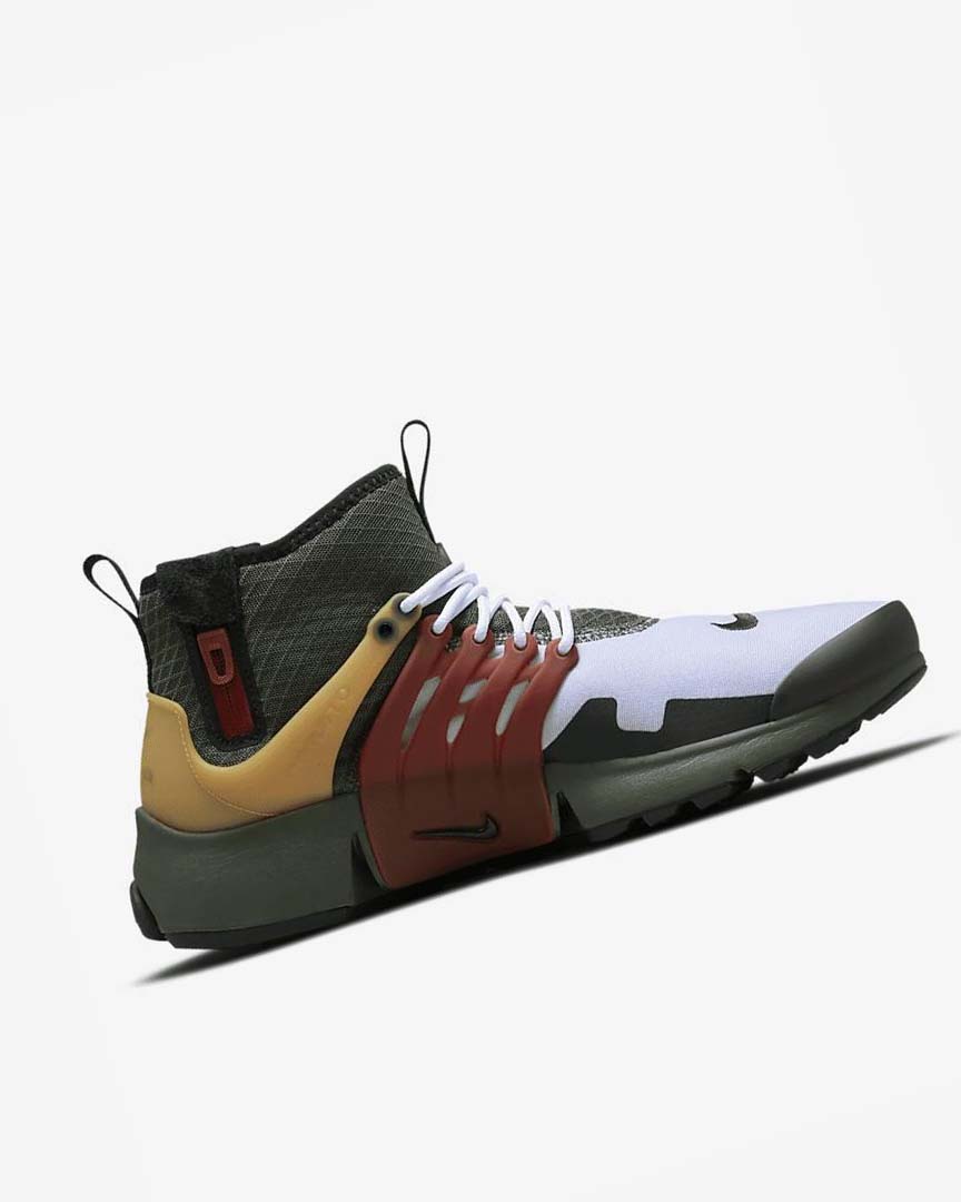 Nike Air Presto Mid Utility Fritidssko Herre Mørke Grå Grønn Svarte | NO5146