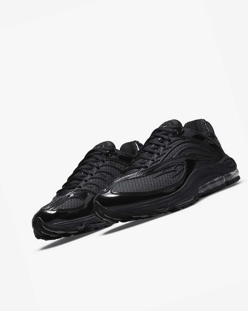 Nike Air Tuned Max Joggesko Herre Svarte Svarte Metal Sølv Svarte | NO4769