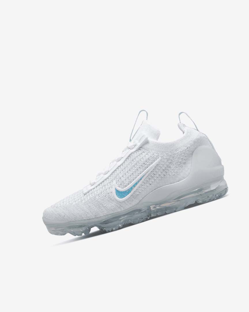 Nike Air VaporMax 2021 FK Joggesko Jente Hvite Hvite | NO2857