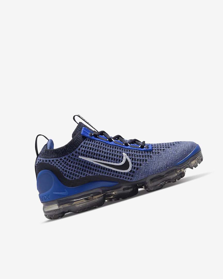 Nike Air VaporMax 2021 FK Joggesko Jente Kongeblå Hvite Mørke Grå Svarte | NO4532