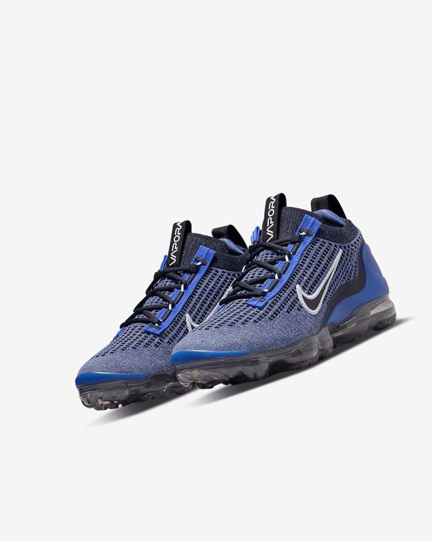 Nike Air VaporMax 2021 FK Joggesko Jente Kongeblå Hvite Mørke Grå Svarte | NO4532