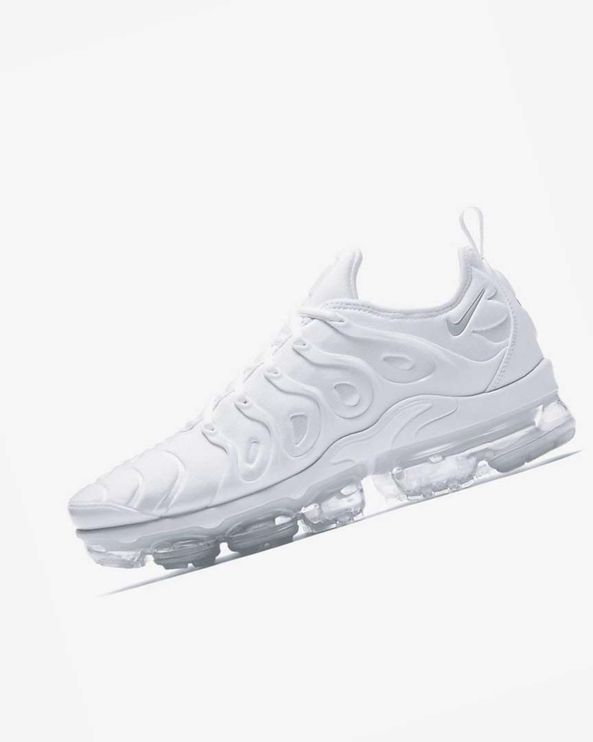 Nike Air VaporMax Plus Joggesko Herre Hvite Platina Hvite | NO5220