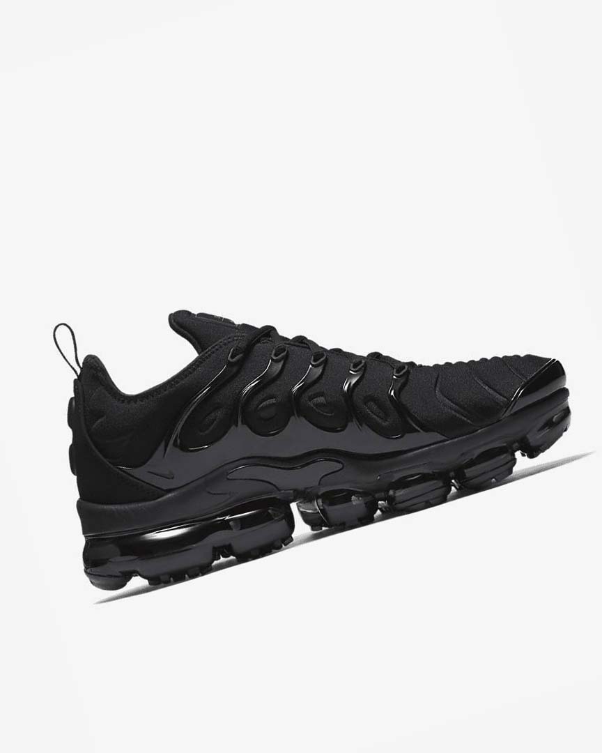 Nike Air VaporMax Plus Joggesko Herre Svarte Svarte Mørke Grå | NO4681