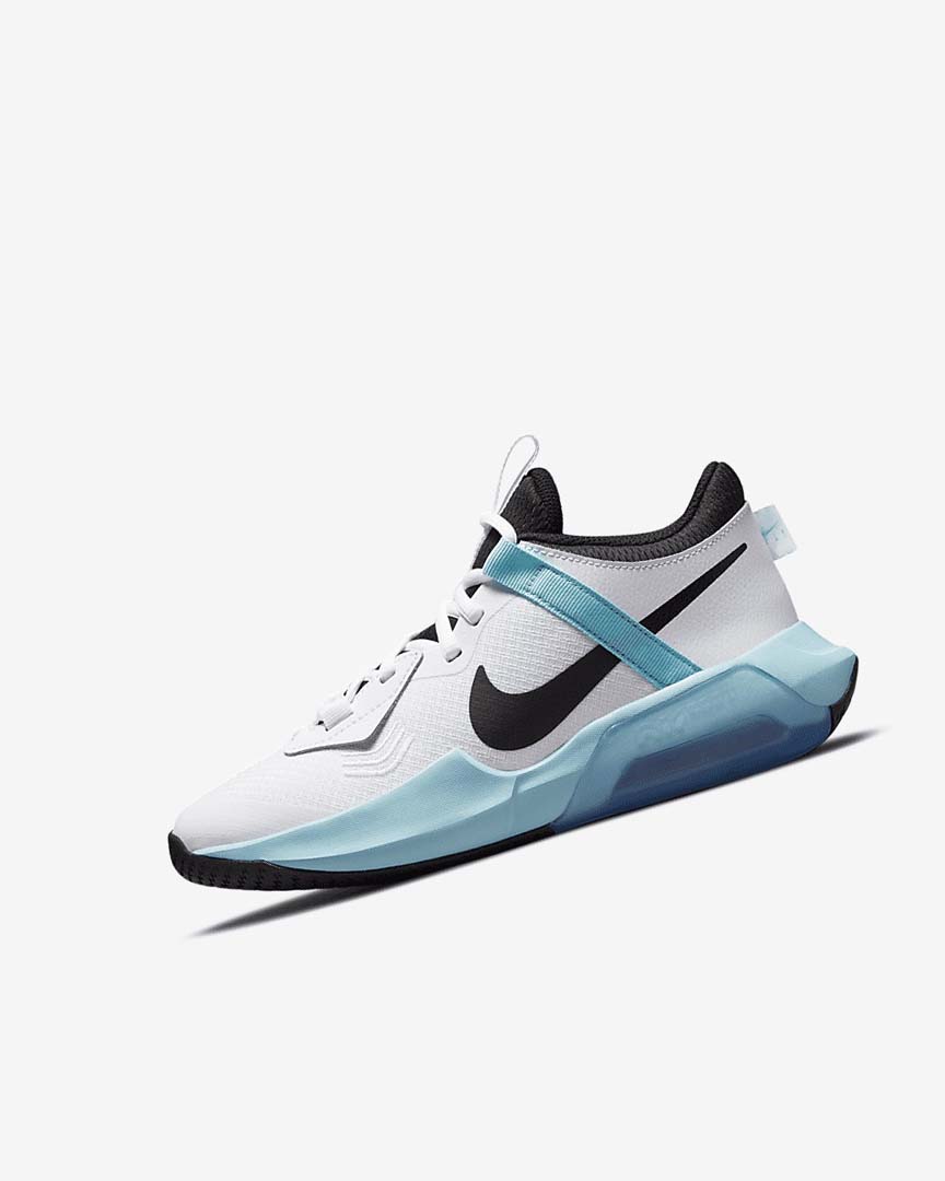 Nike Air Zoom Crossover Basketsko Jente Hvite Svarte | NO2476