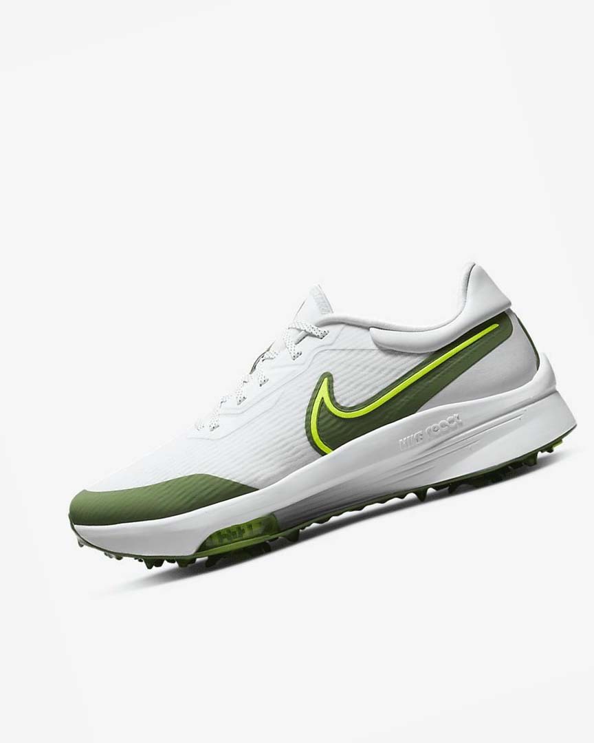 Nike Air Zoom Infinity Tour NEXT% Golfsko Herre Hvite Platina | NO2581