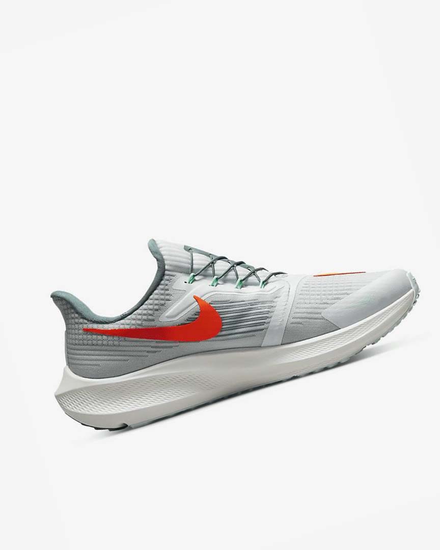 Nike Air Zoom Pegasus 39 FlyEase Løpesko Vei Herre Platina Oransje | NO4971