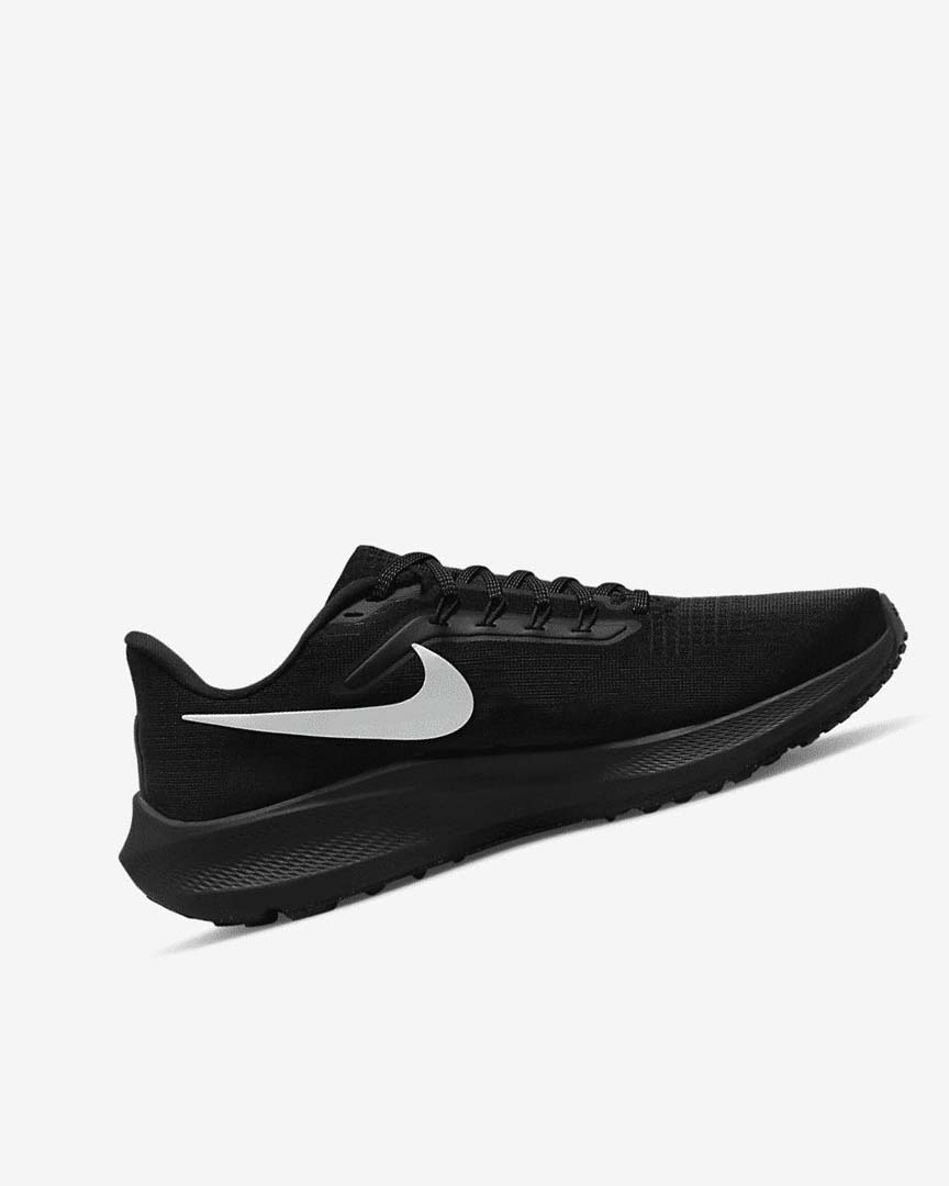 Nike Air Zoom Pegasus 39 Løpesko Vei Dame Svarte Svarte Sølv Svarte | NO2562