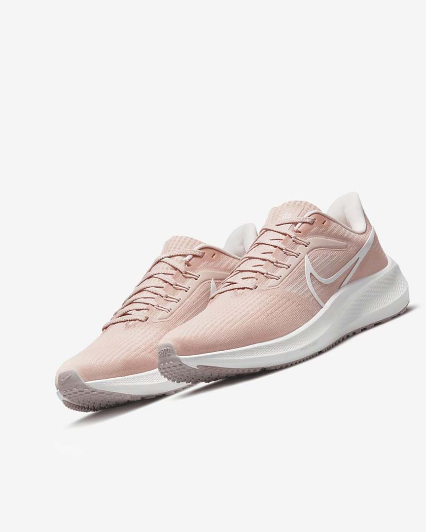 Nike Air Zoom Pegasus 39 Løpesko Vei Dame Rosa Lyse Rosa Hvite | NO2784