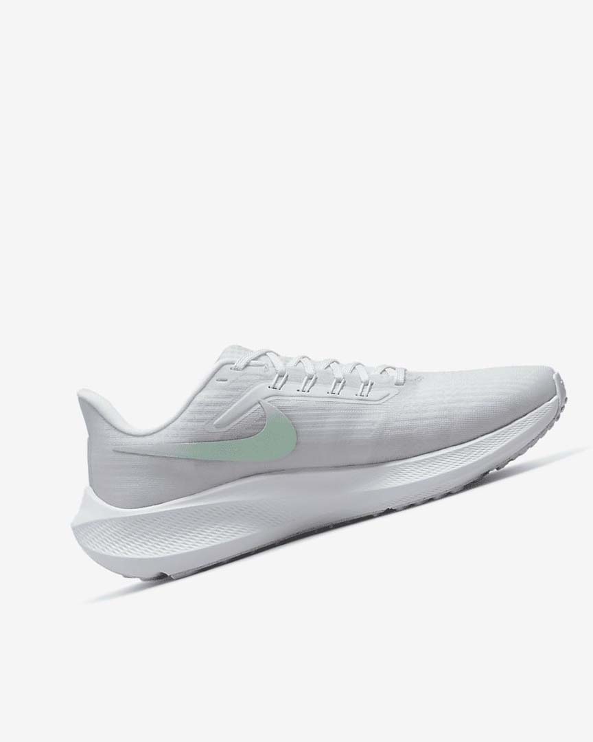 Nike Air Zoom Pegasus 39 Løpesko Vei Dame Hvite Platina Grønn Mint | NO2894