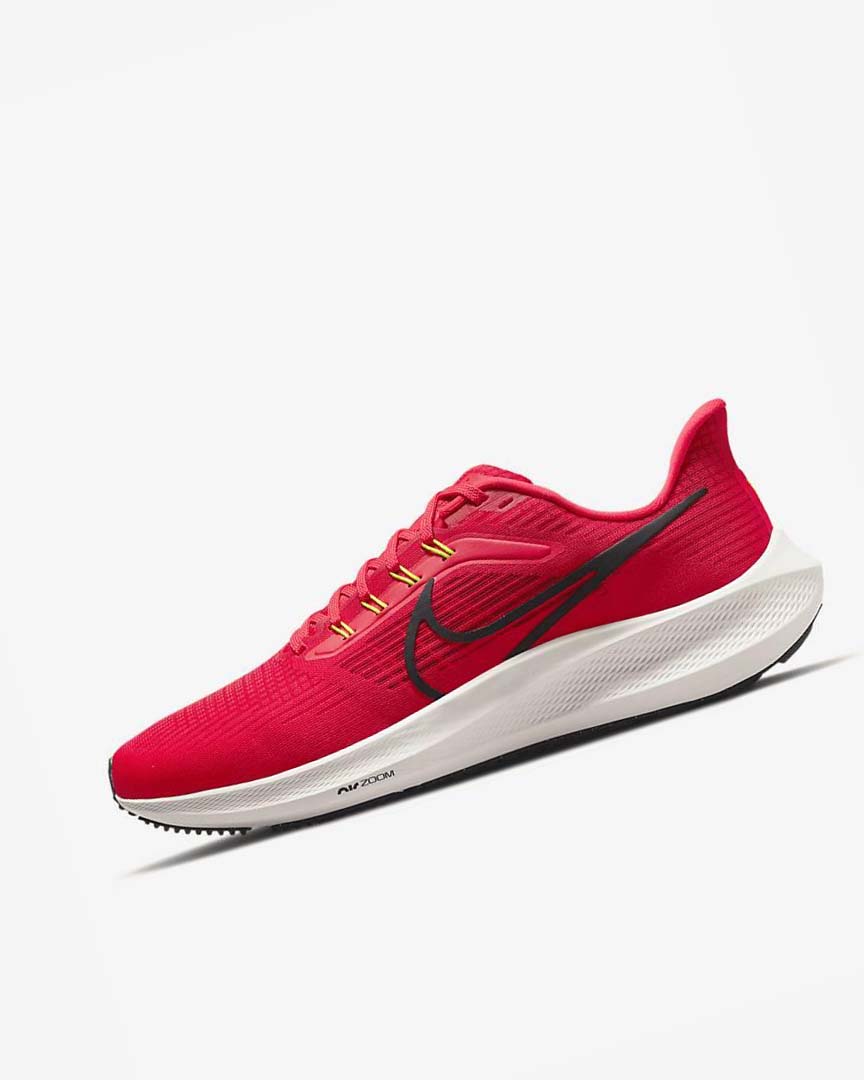 Nike Air Zoom Pegasus 39 Løpesko Vei Herre Rød Rød Svarte | NO5001