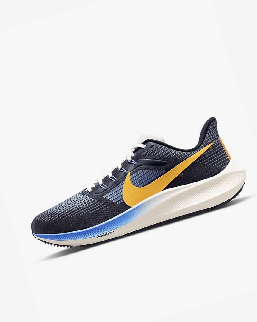 Nike Air Zoom Pegasus 39 Premium Løpesko Vei Herre Blå Mørke Obsidian | NO3072