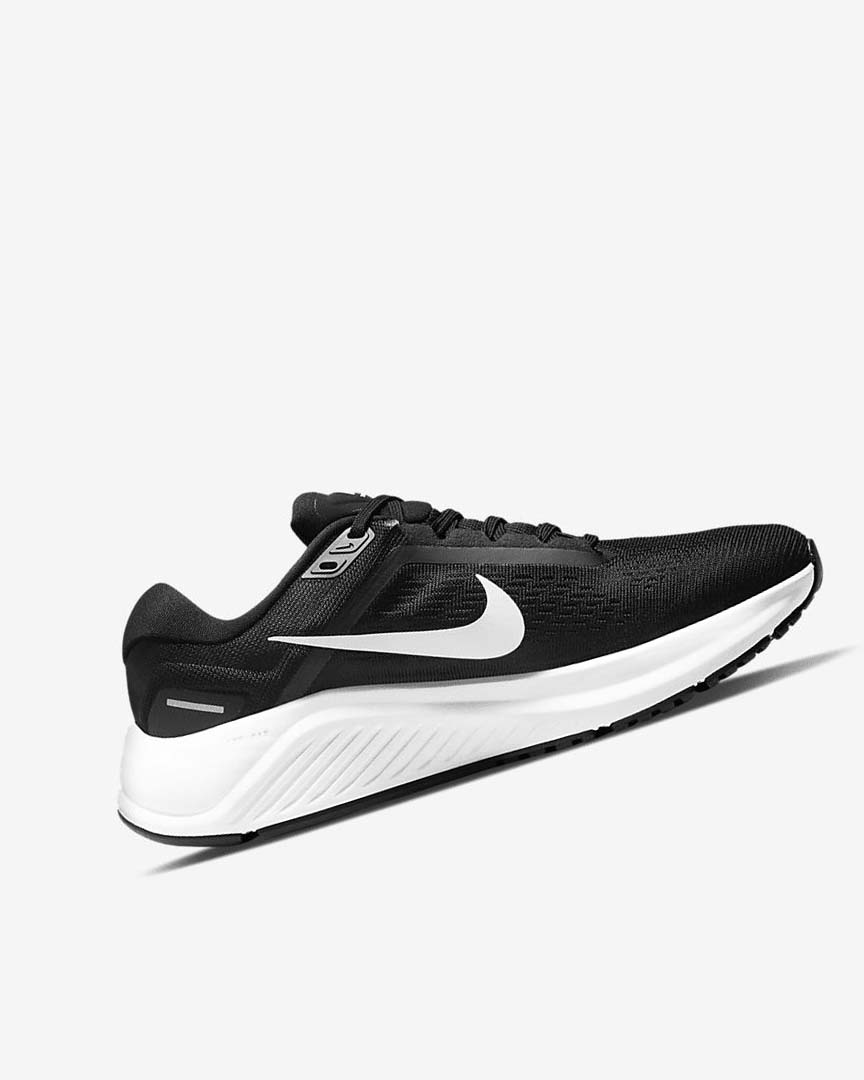 Nike Air Zoom Structure 24 Løpesko Vei Dame Svarte Hvite | NO2289